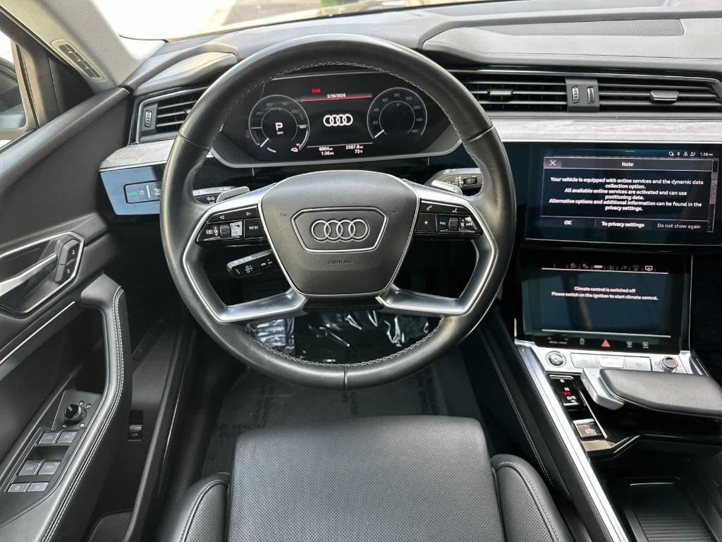 used 2024 Audi Q8 e-tron car, priced at $51,838