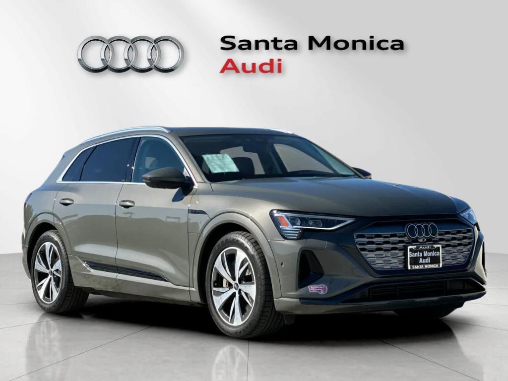 used 2024 Audi Q8 e-tron car, priced at $38,288
