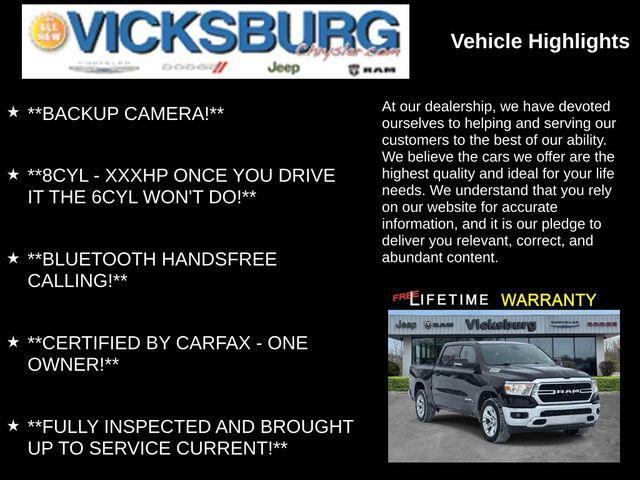 used 2021 Ram 1500 car, priced at $29,666