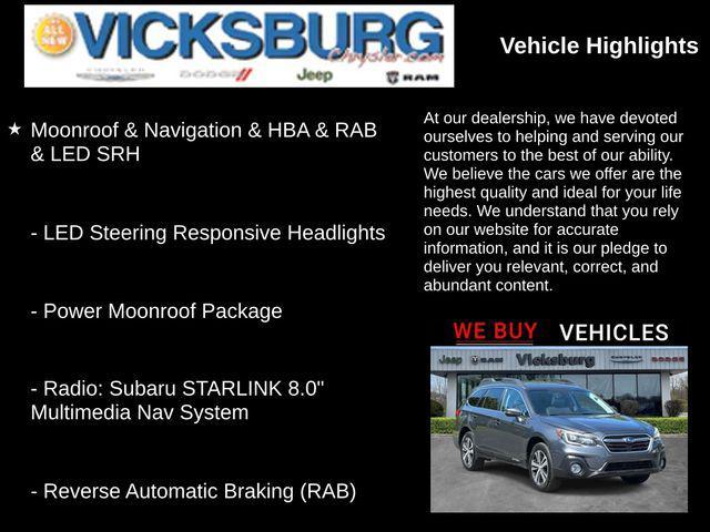 used 2019 Subaru Outback car, priced at $19,707