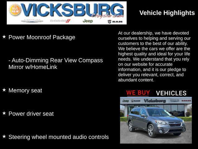used 2019 Subaru Outback car, priced at $19,707