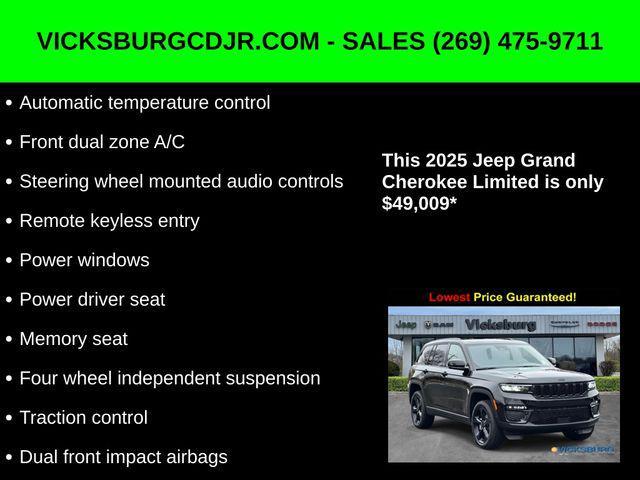 new 2025 Jeep Grand Cherokee car, priced at $44,759