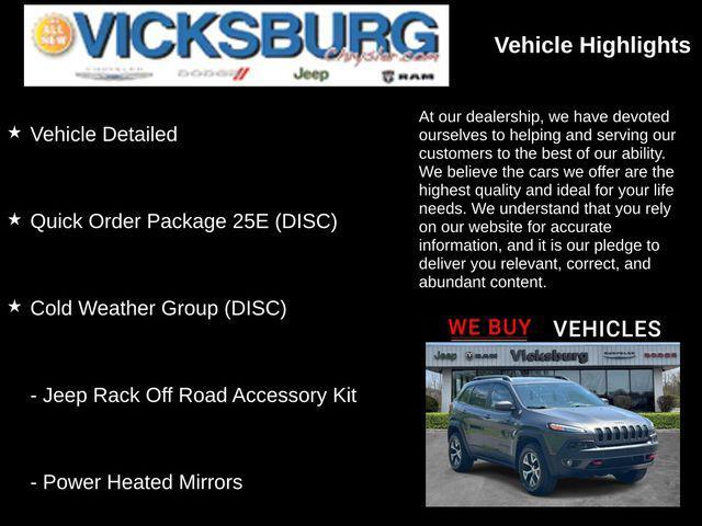 used 2017 Jeep Cherokee car, priced at $8,169
