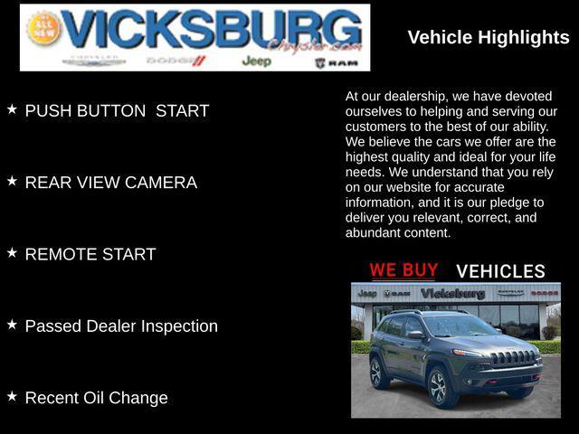 used 2017 Jeep Cherokee car, priced at $8,169