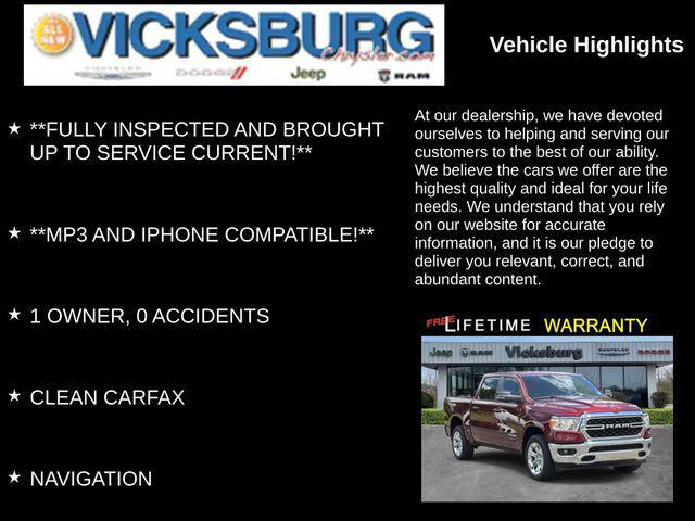 used 2023 Ram 1500 car, priced at $37,703