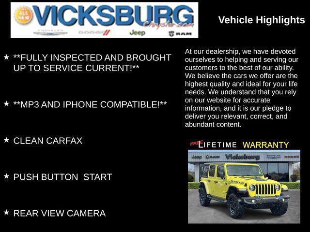 used 2023 Jeep Wrangler 4xe car, priced at $31,554