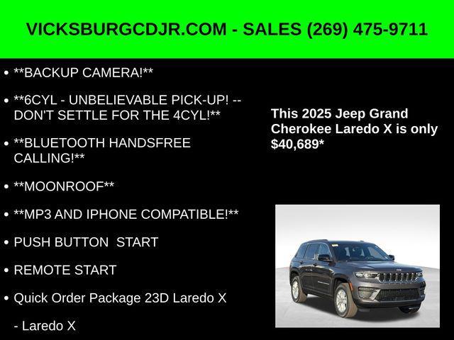 new 2025 Jeep Grand Cherokee car, priced at $35,689