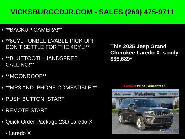 new 2025 Jeep Grand Cherokee car, priced at $35,689