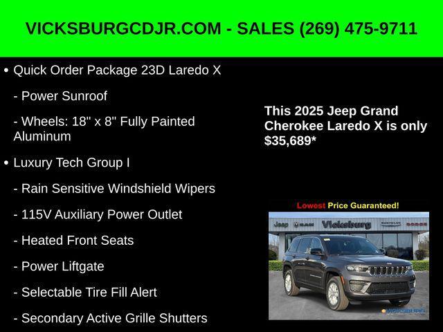 new 2025 Jeep Grand Cherokee car, priced at $35,689