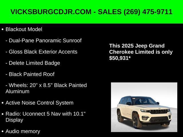 new 2025 Jeep Grand Cherokee car, priced at $50,931