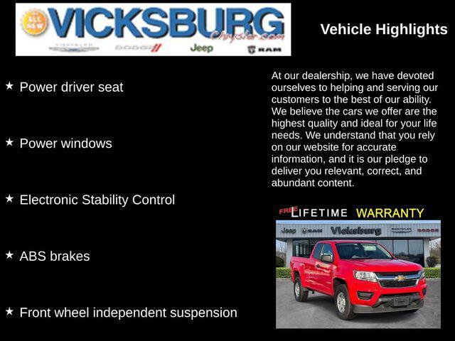 used 2020 Chevrolet Colorado car, priced at $14,543