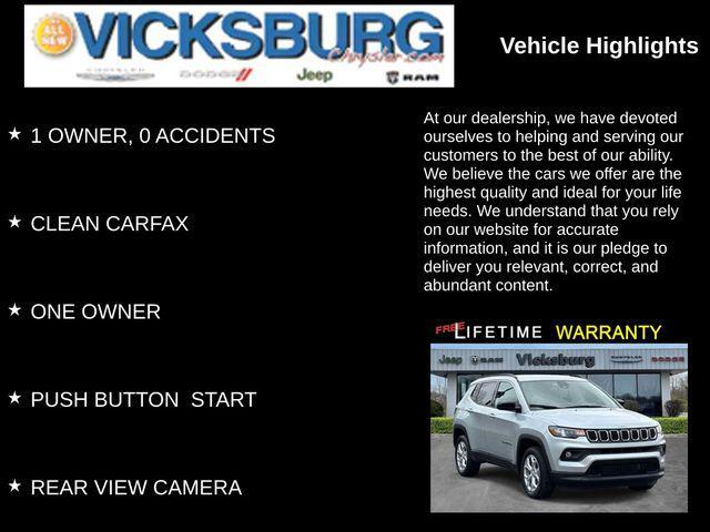 used 2024 Jeep Compass car, priced at $23,269