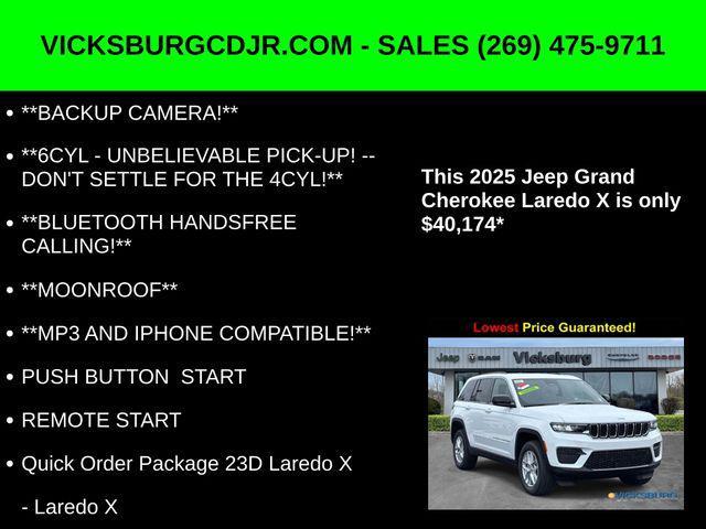 new 2025 Jeep Grand Cherokee car, priced at $35,924
