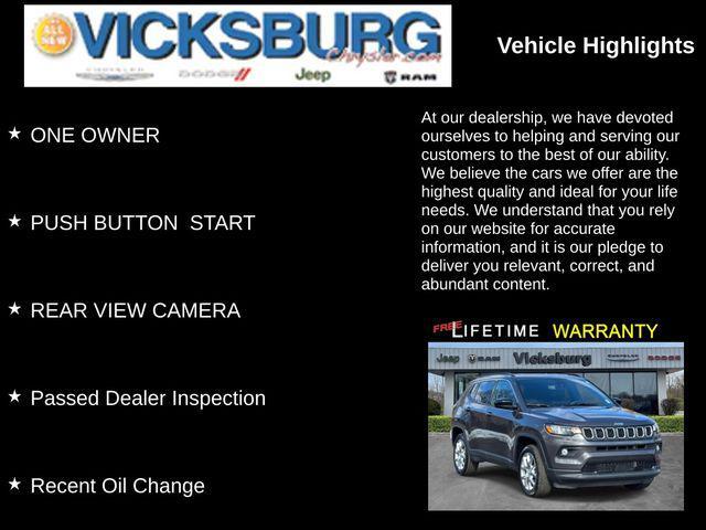 used 2024 Jeep Compass car, priced at $23,801