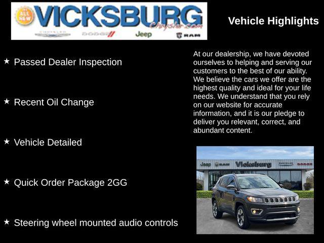 used 2019 Jeep Compass car, priced at $15,955