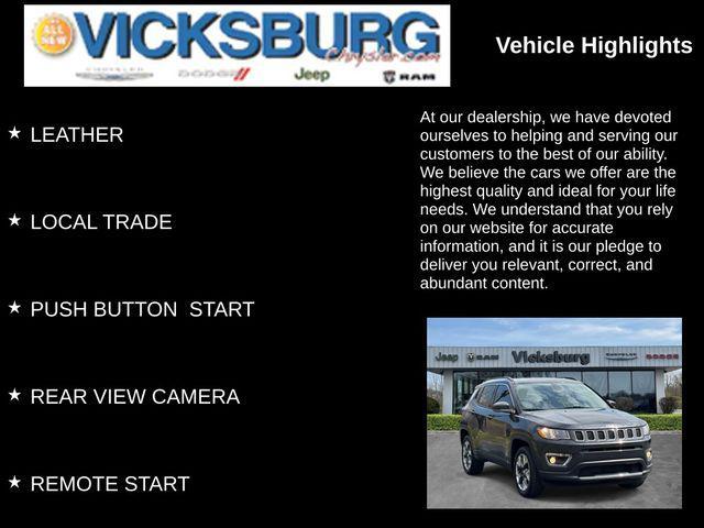 used 2019 Jeep Compass car, priced at $15,955