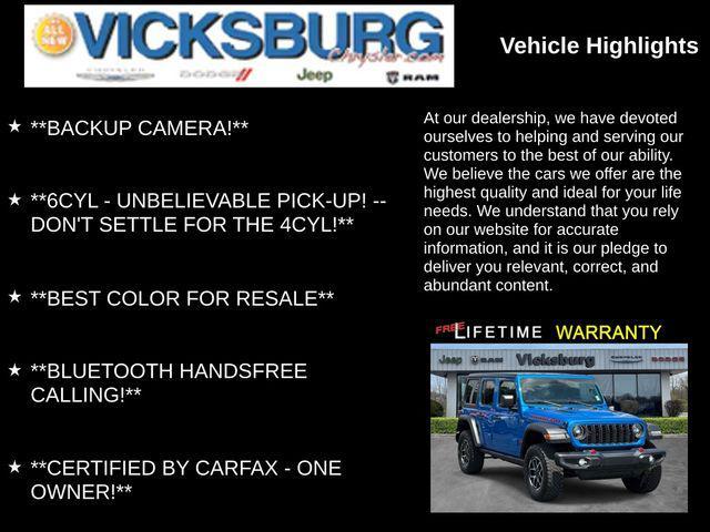 used 2024 Jeep Wrangler car, priced at $36,211