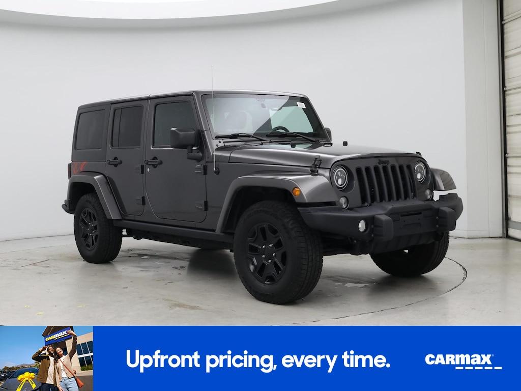 used 2016 Jeep Wrangler car, priced at $24,998