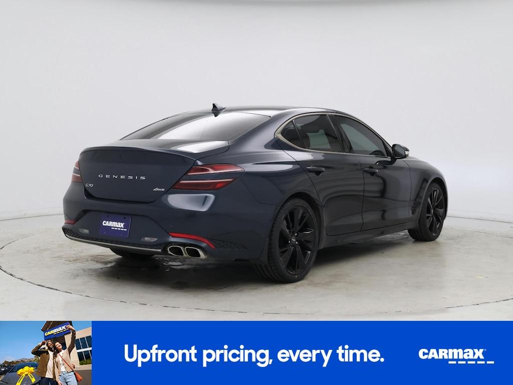 used 2023 Genesis G70 car, priced at $31,998