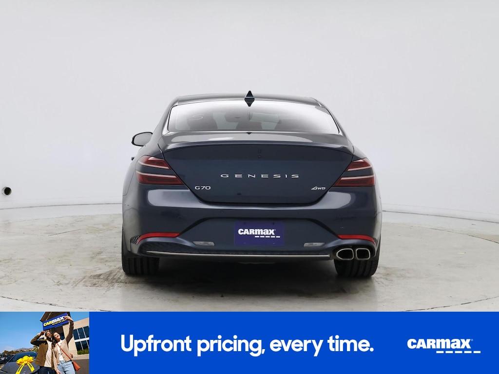 used 2023 Genesis G70 car, priced at $31,998