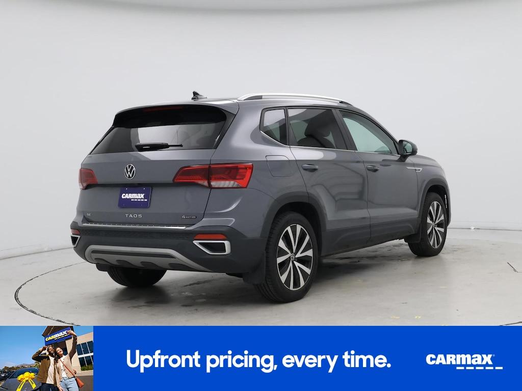 used 2022 Volkswagen Taos car, priced at $18,998