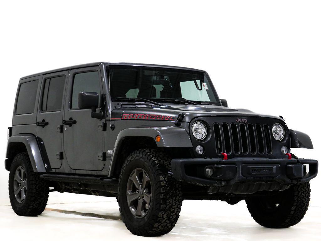 used 2017 Jeep Wrangler Unlimited car, priced at $23,600