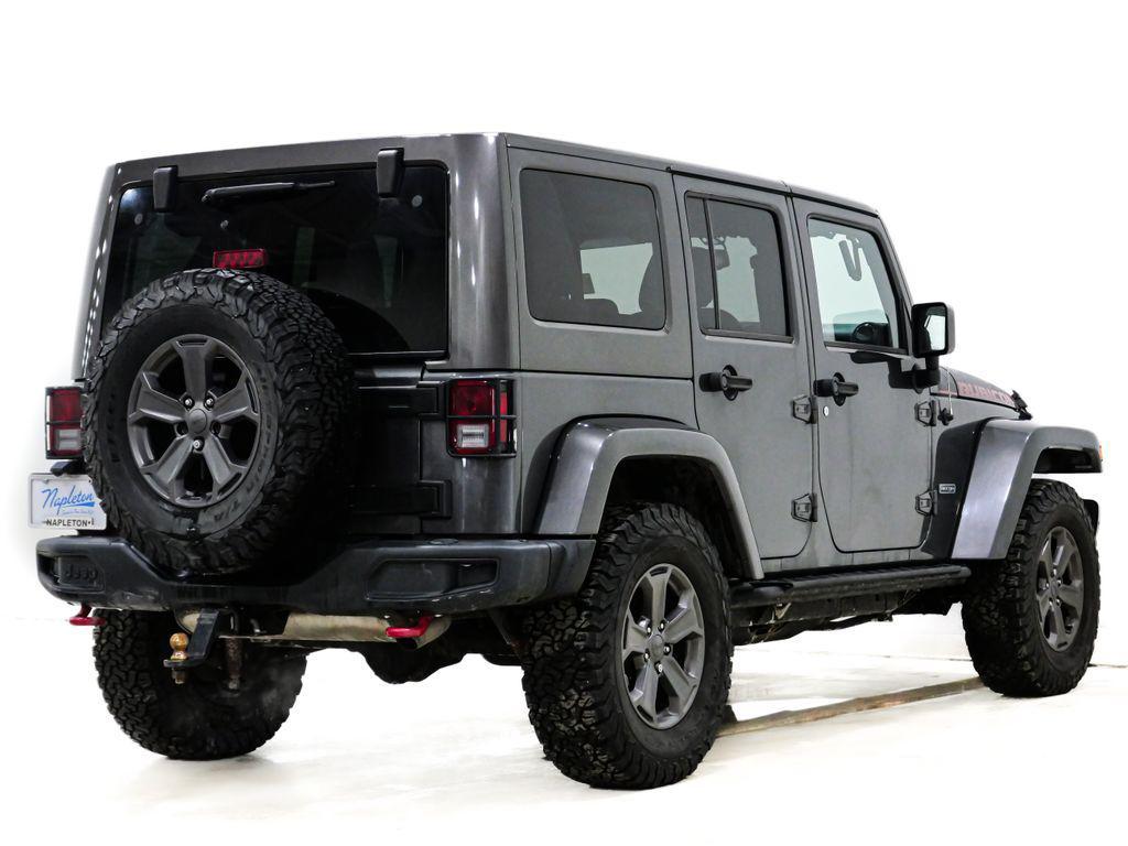 used 2017 Jeep Wrangler Unlimited car, priced at $23,600