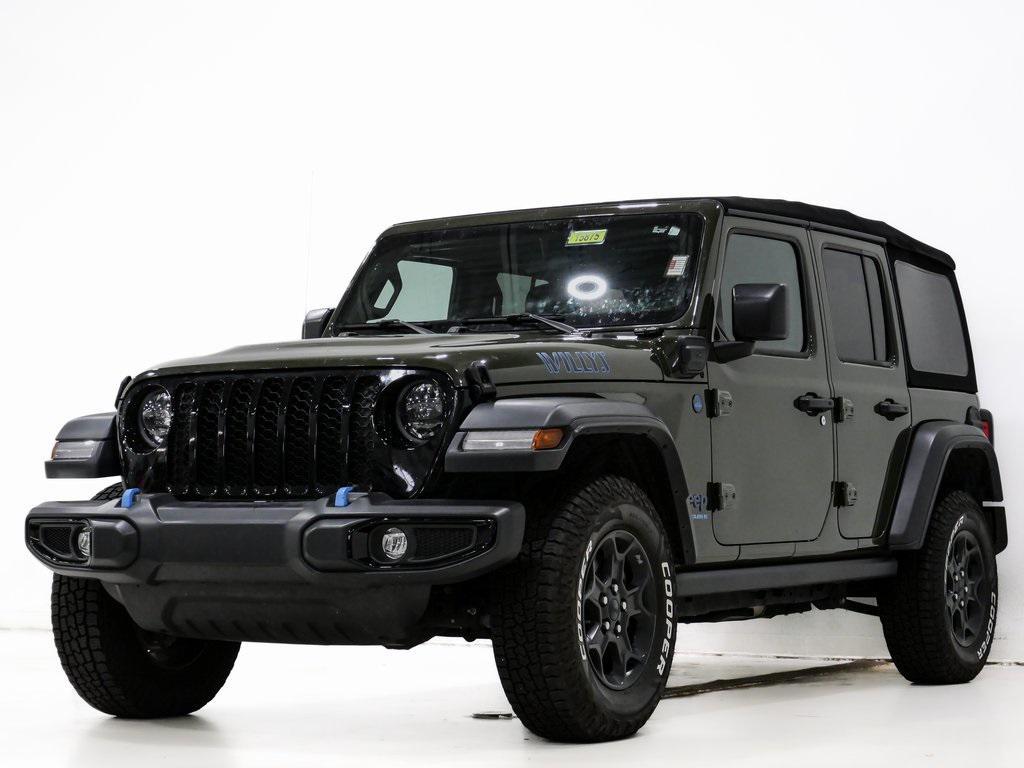 used 2023 Jeep Wrangler 4xe car, priced at $26,500