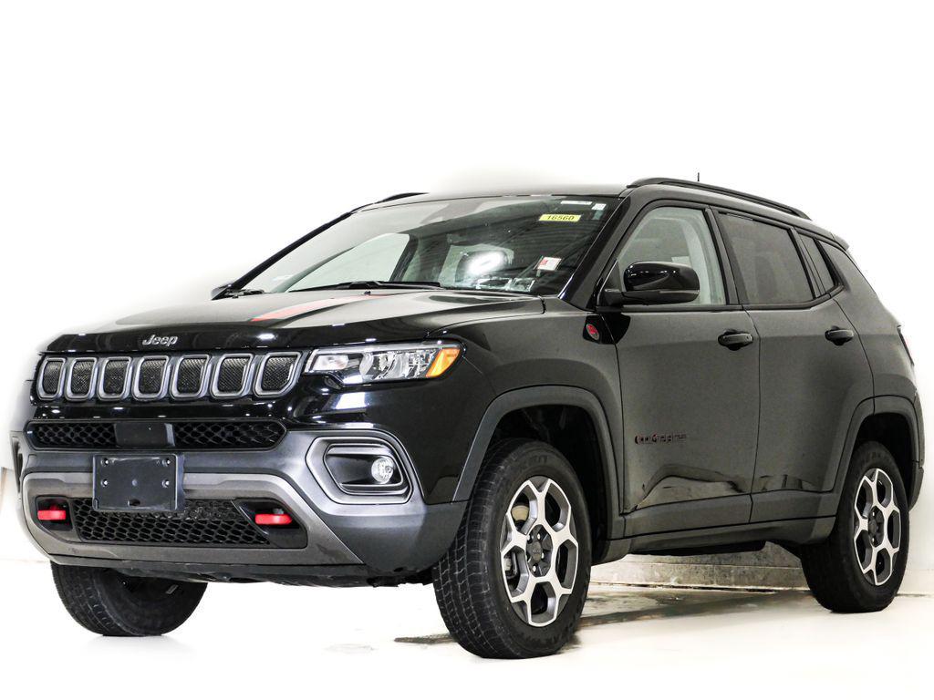 used 2022 Jeep Compass car, priced at $23,812