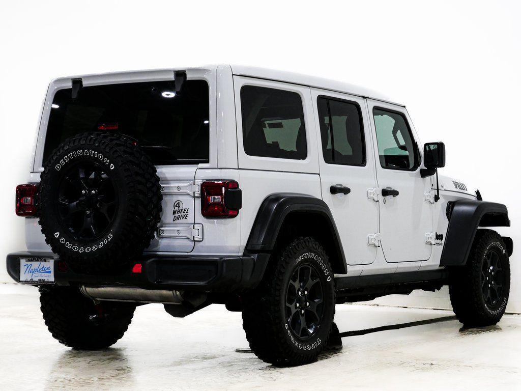 used 2022 Jeep Wrangler car, priced at $30,800