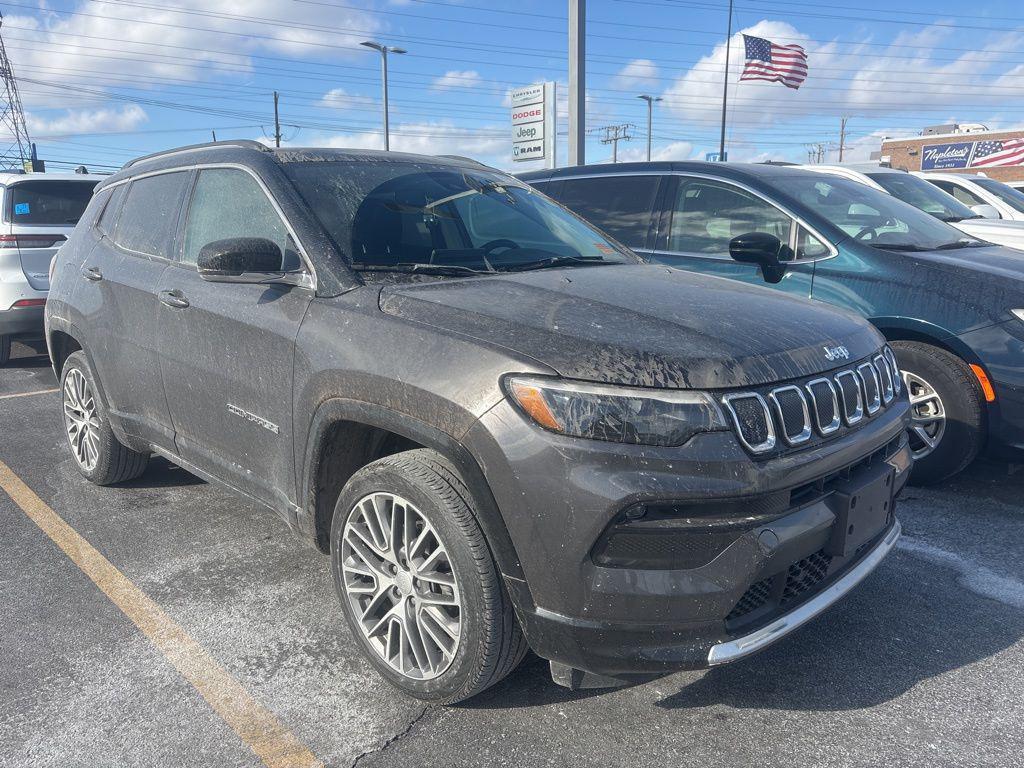 used 2022 Jeep Compass car, priced at $23,500