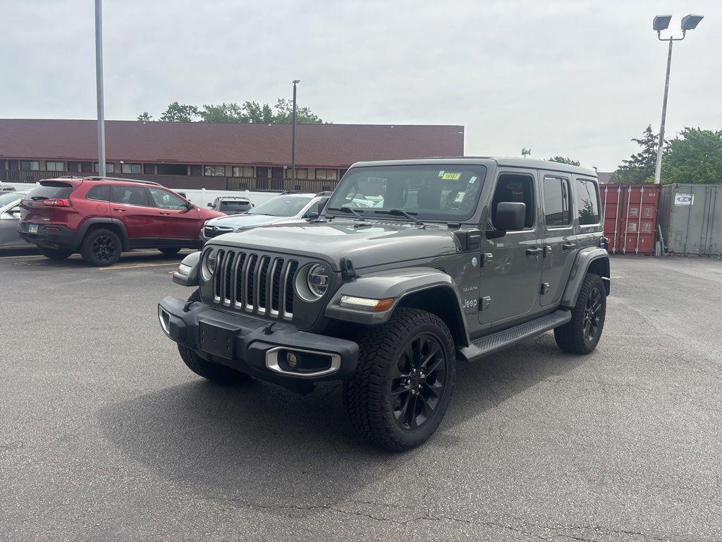 used 2021 Jeep Wrangler Unlimited 4xe car, priced at $27,312