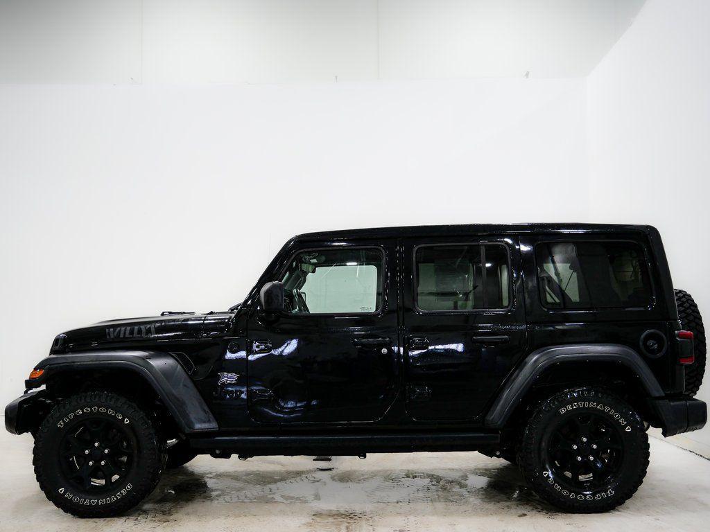 used 2021 Jeep Wrangler car, priced at $26,500