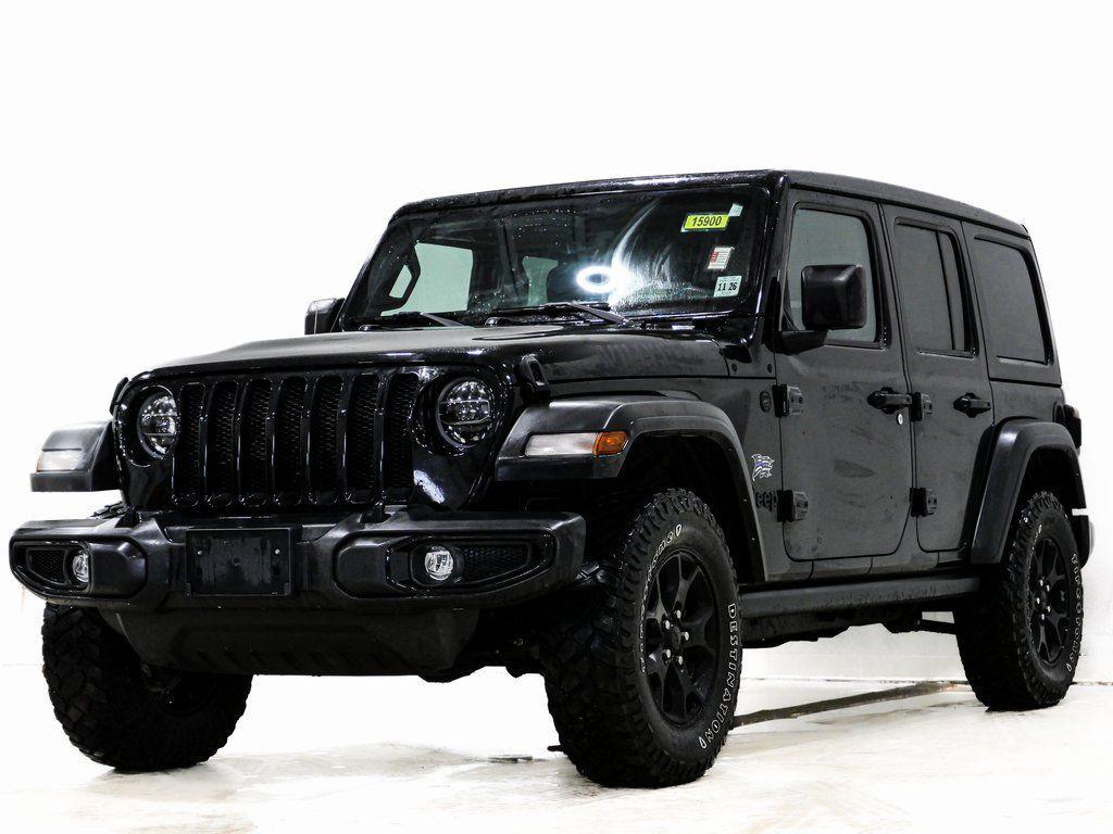 used 2021 Jeep Wrangler car, priced at $26,500