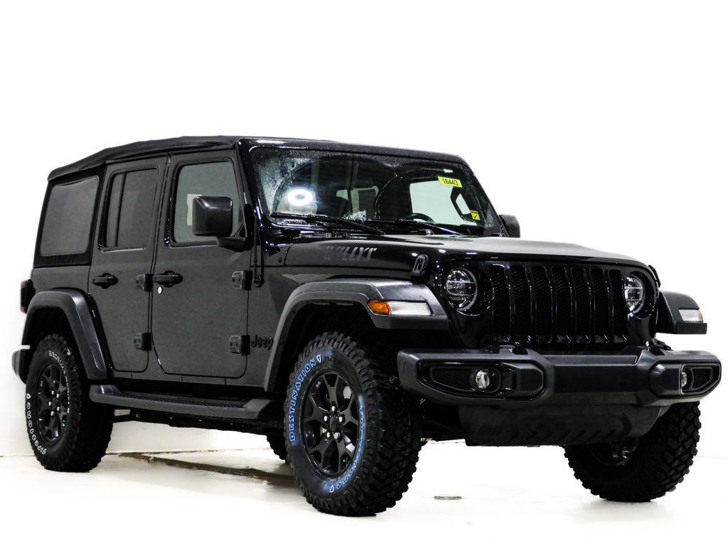 used 2021 Jeep Wrangler car, priced at $27,712