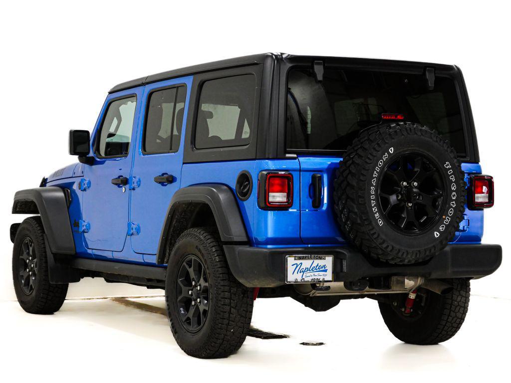 used 2022 Jeep Wrangler car, priced at $27,412