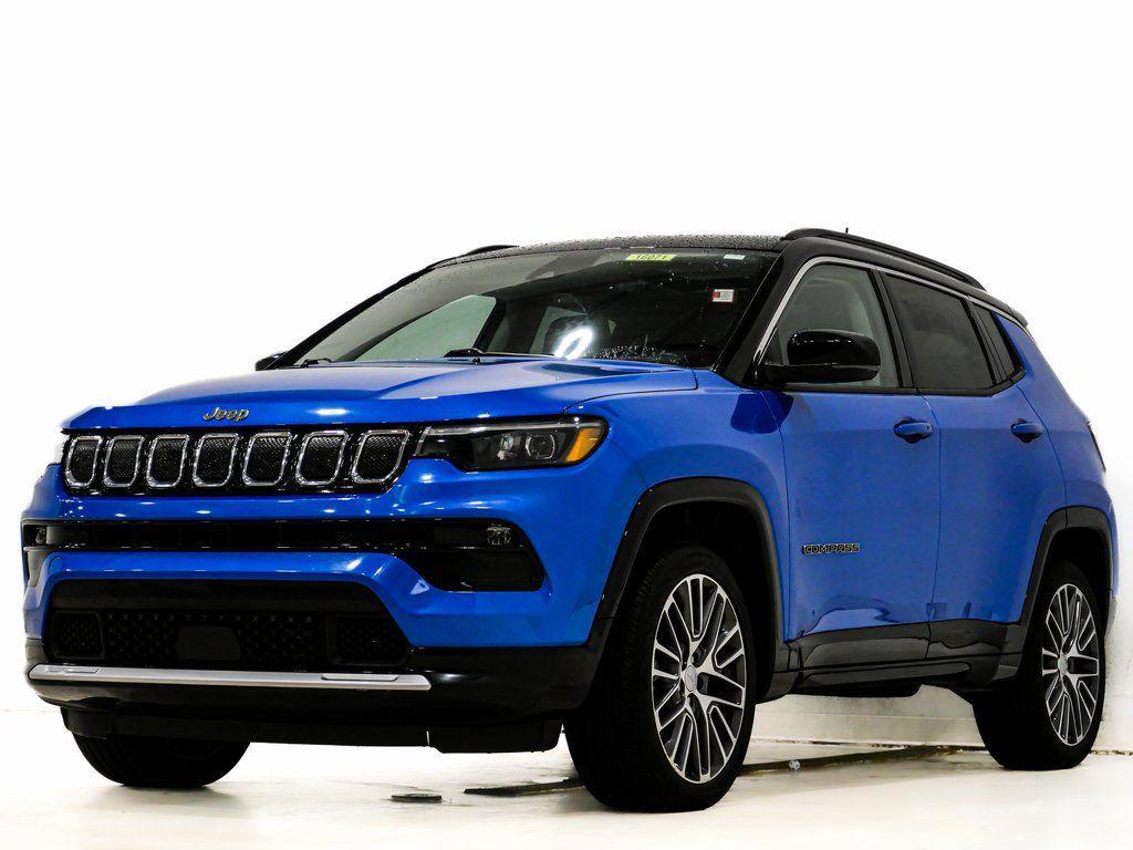 used 2022 Jeep Compass car, priced at $21,800
