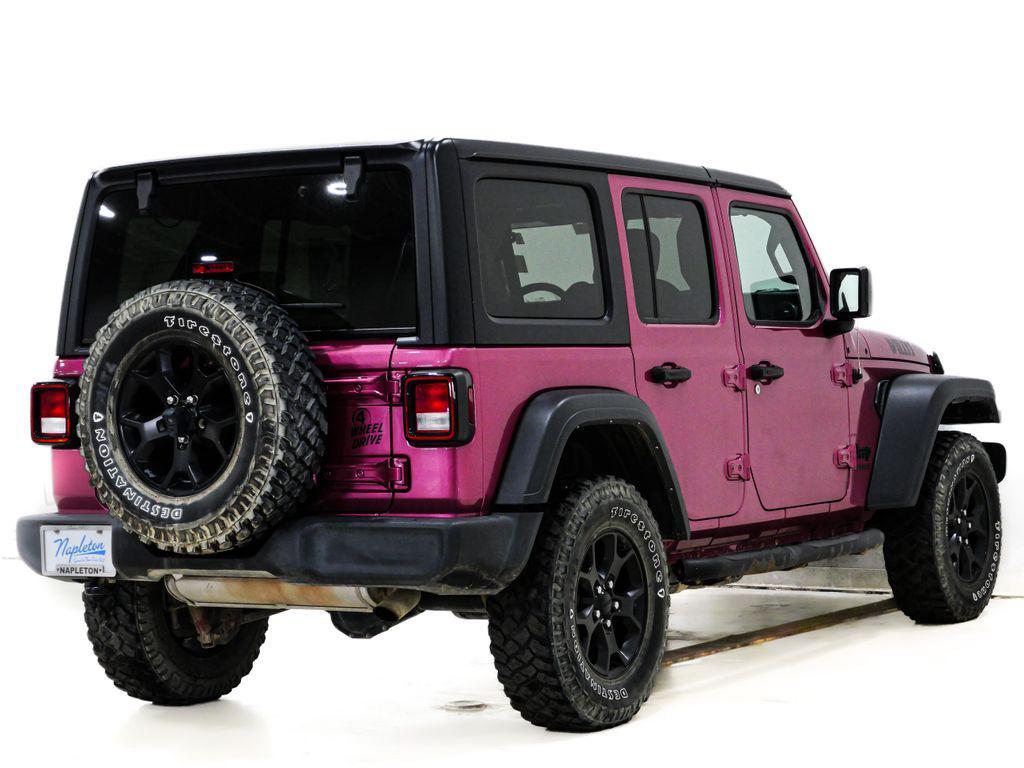 used 2022 Jeep Wrangler car, priced at $28,900