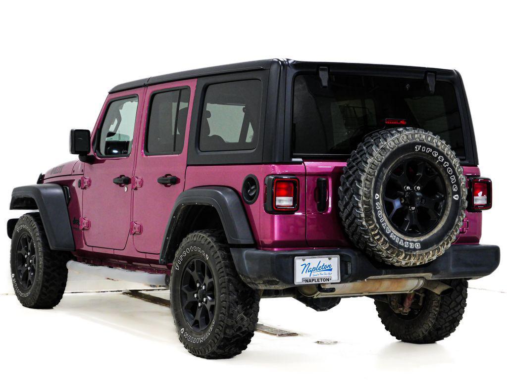 used 2022 Jeep Wrangler car, priced at $28,900