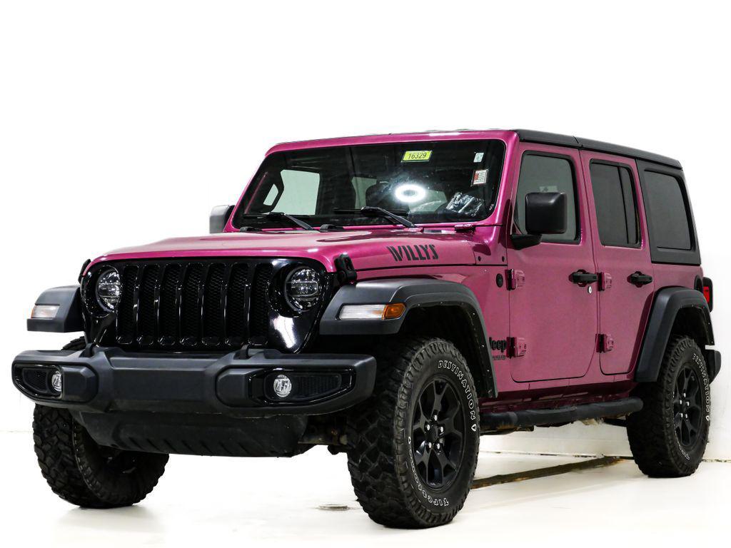 used 2022 Jeep Wrangler car, priced at $28,900