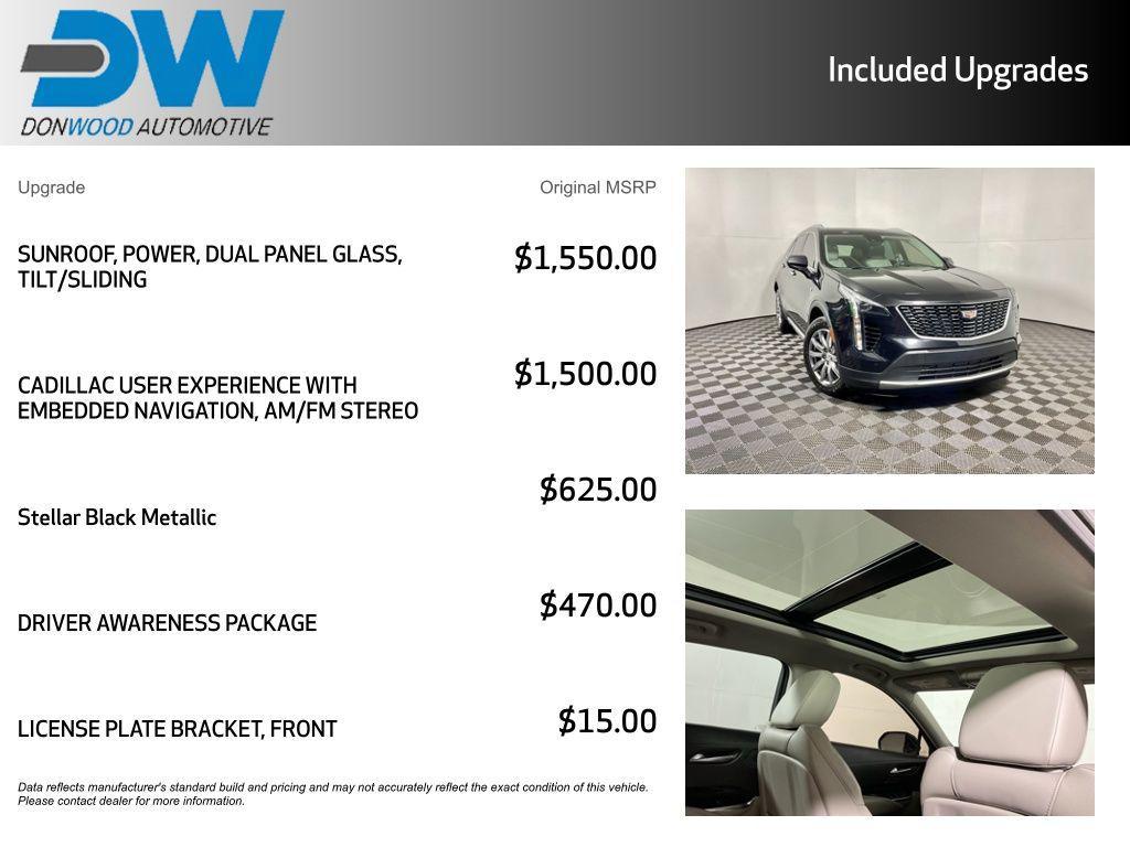 used 2020 Cadillac XT4 car, priced at $20,000