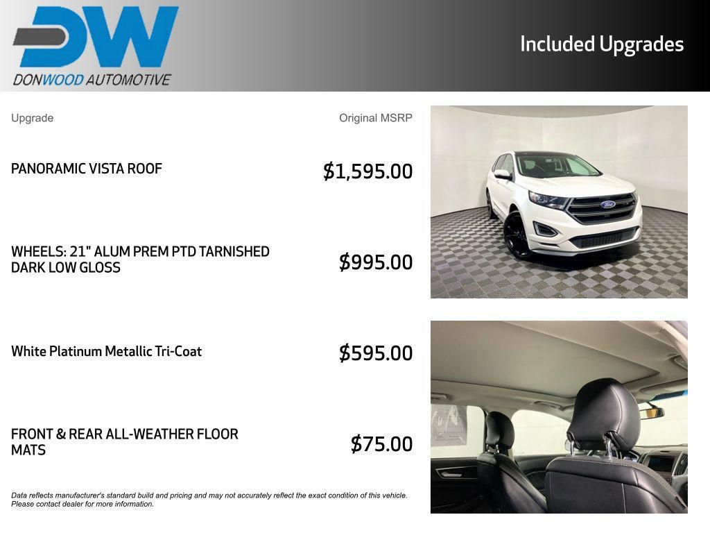 used 2016 Ford Edge car, priced at $14,290