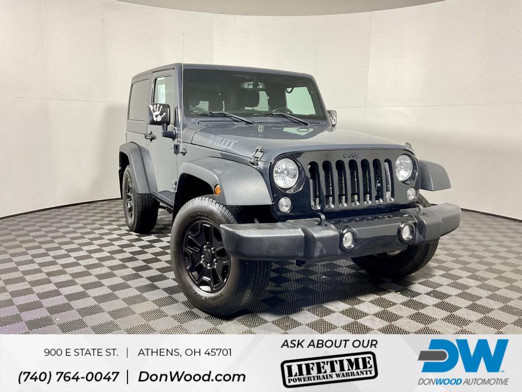 used 2016 Jeep Wrangler car, priced at $13,000