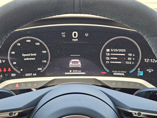 new 2025 Porsche Taycan car, priced at $146,545