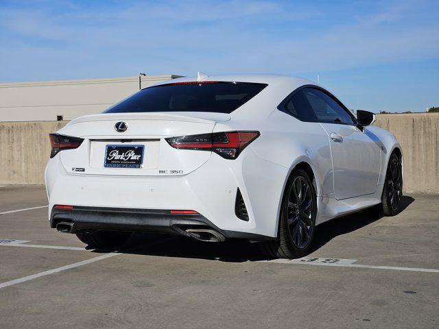 used 2021 Lexus RC 350 car, priced at $35,900