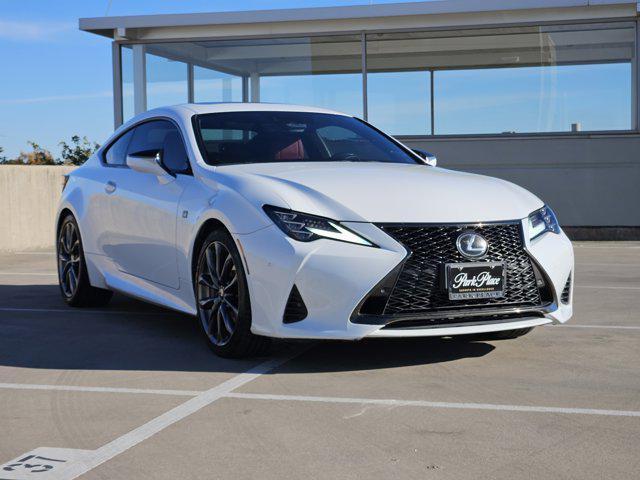 used 2021 Lexus RC 350 car, priced at $35,900