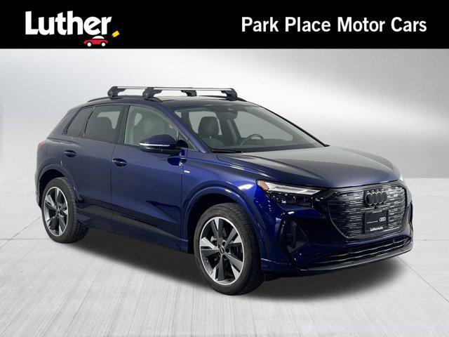 used 2023 Audi Q4 e-tron car, priced at $29,348