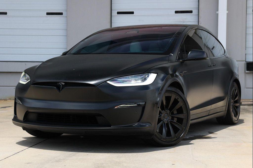 used 2022 Tesla Model X car, priced at $49,995