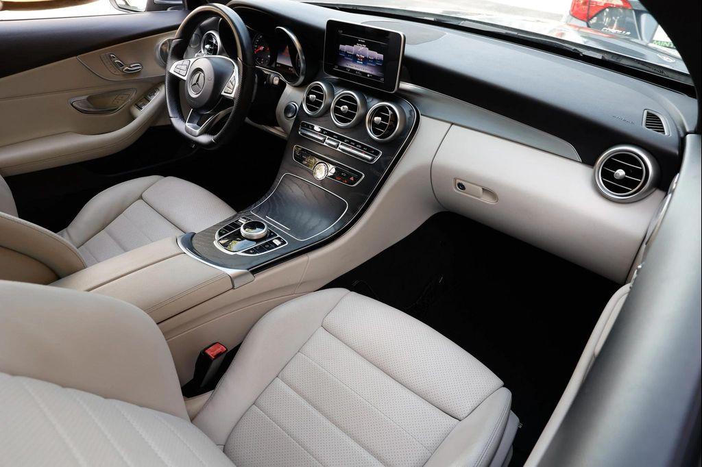 used 2018 Mercedes-Benz C-Class car, priced at $22,995
