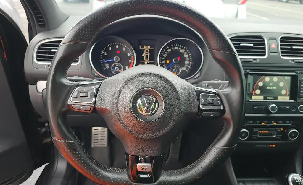 used 2012 Volkswagen Golf R car, priced at $15,995